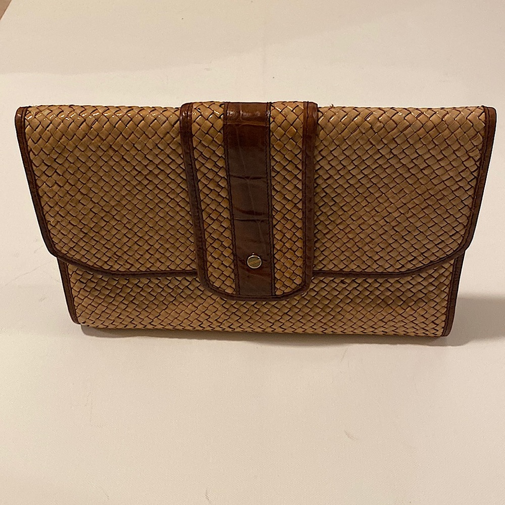 Raffia Straw Bag. Lord and Taylor. Very unique.